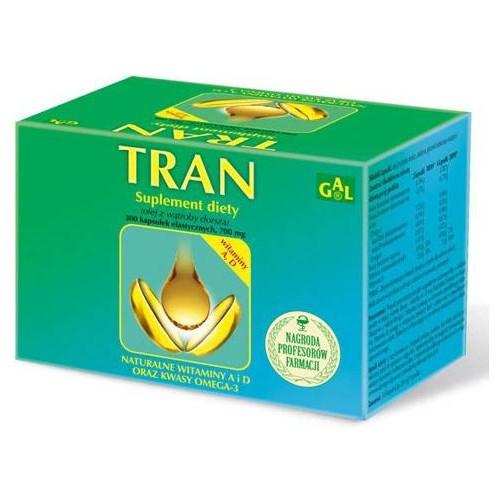 Miniaturka artykułu - GAL TRAN 700mg - 300 kapsułek
