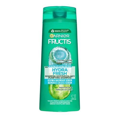 Miniaturka artykułu - GARNIER Fructis Hydra Fresh Szampon oczyszczający, 400ml