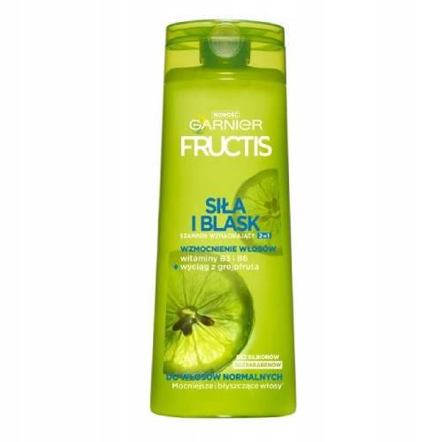 Miniaturka artykułu - GARNIER Fructis Strength & Shine Szampon wzmacniający, 400ml