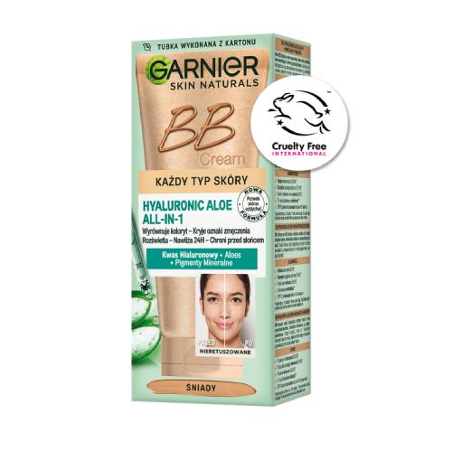 Miniaturka artykułu - GARNIER Skin Naturals Krem BB Medium, 50ml