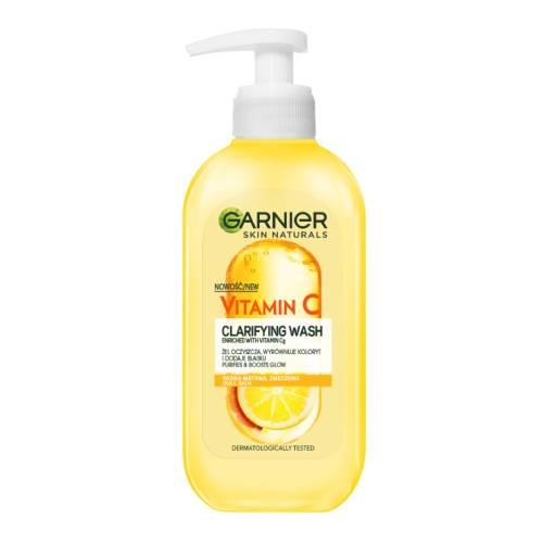 Miniaturka artykułu - GARNIER Skin Naturals Vitamin C Żel oczyszczający z witaminą C, 200ml