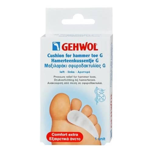 Miniaturka artykułu - GEHWOL Poduszka do palc&oacute;w młoteczkowatych LEWA (1026916) - 1 sztuka
