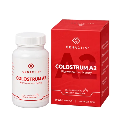 Miniaturka artykułu - Genactiv Colostrum A2, 60 kaps.