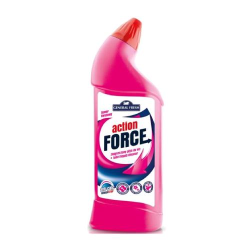 Miniaturka artykułu - General Fresh Action Force Płyn do WC kwiatowy, 1l