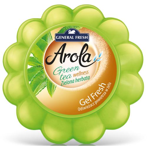 Zdjęcie produktu - General Fresh Arola Gel Fresh Odświeżacz w żelu Zielona herbata, 150g