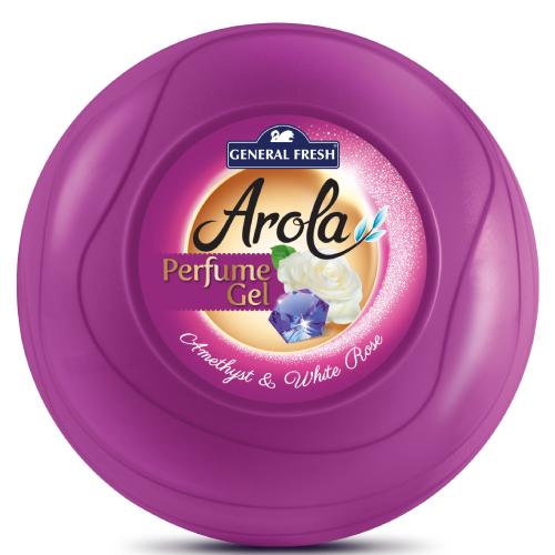 Miniaturka artykułu - General Fresh Arola Odświeżacz w żelu Amethyst&White Rose, 150g