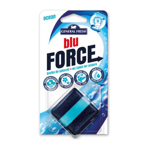 Miniaturka artykułu - General Fresh Blu Force Kostka do spłuczki Ocean, 50g