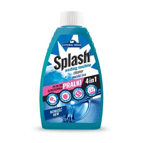 Miniaturka artykułu - General Fresh Splash Płyn do czyszczenia pralek Morski, 250ml