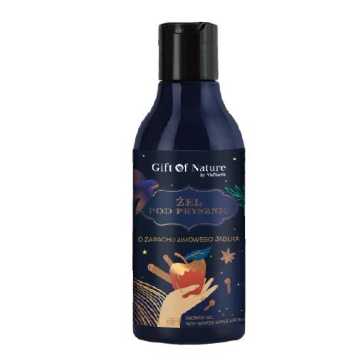 Miniaturka artykułu - GIFT OF NATURE Żel pod prysznic zimowe jabłko, 300ml