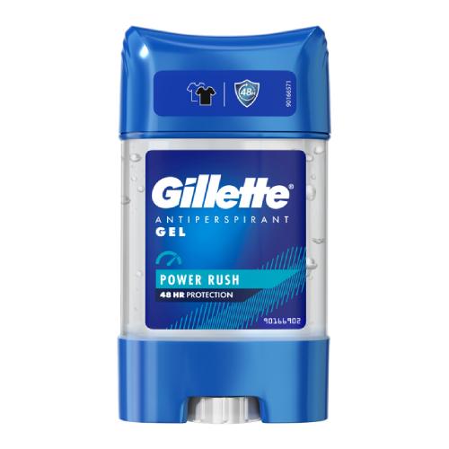 Miniaturka artykułu - Gillette Antyperspirant w żelu dla mężczyzn Power Rush, 70 ml