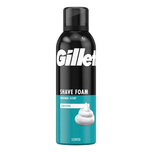 Gillette Sensitive Pianka do golenia do sk&oacute;ry wrażliwej, 200ml