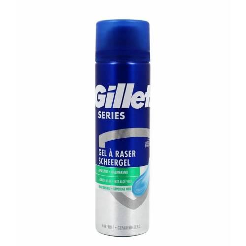 Miniaturka artykułu - GILLETTE Series Aloe Vera Soothing Żel do golenia, 200ml
