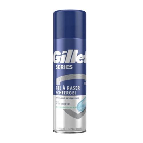 Miniaturka artykułu - Gillette Series Rewitalizujący Żel do Golenia z Zieloną Herbatą, 200ml