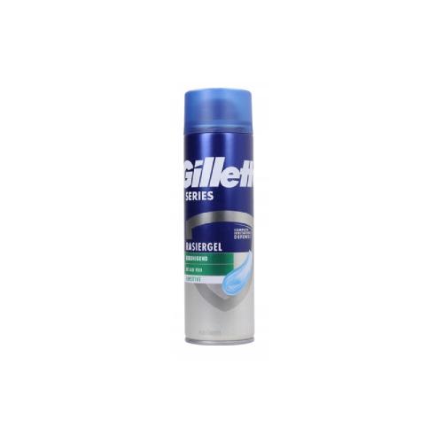 Miniaturka artykułu - Gillette SENSITIVE żel do golenia, 200ml