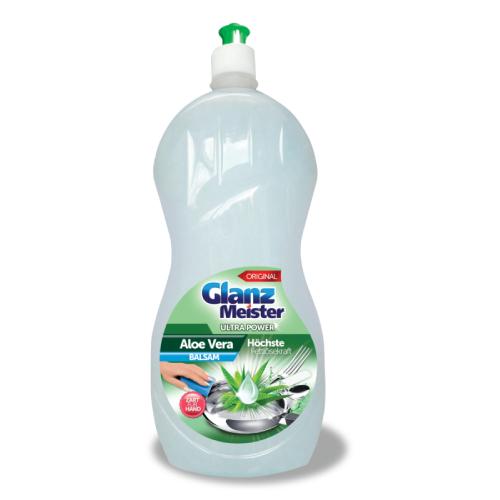 Miniaturka artykułu - GlanzMeister Aloe Vera Płyn do mycia naczyń, 500ml