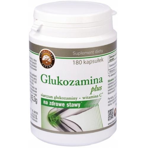 Miniaturka artykułu - Glukozamina plus, 180kaps.