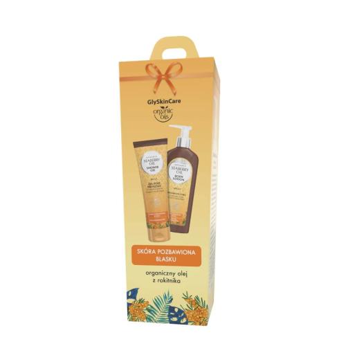 Miniaturka artykułu - GlySkinCare Zestaw Olej Rokitnikowy (Żel pod prysznic, 250ml + Balsam do ciała, 250ml)