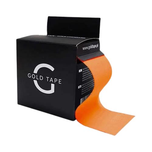 Miniaturka artykułu - Gold Tape Taśma do kinesiotapingu 5 cm x 5 m pomarańczowa, 1 szt.