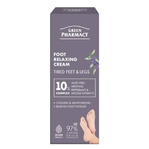 Miniaturka artykułu - Green Pharmacy Krem relaksujący do st&oacute;p, 75 ml