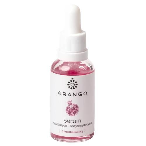 Miniaturka artykułu - Grango Serum do twarzy nawilżająco-antyoksydacyjne z punikalaginą i kwasem hialuronowym, 30 ml