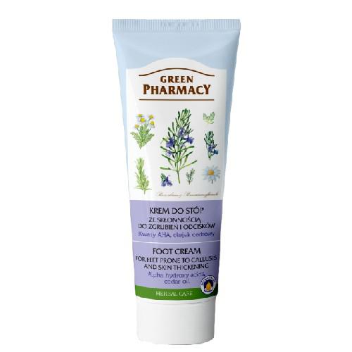 Miniaturka artykułu - GREEN PHARMACY Krem do st&oacute;p ze skłonnością do zgrubień i odcisk&oacute;w, 75 ml