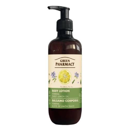 Miniaturka artykułu - GREEN PHARMACY Balsam do ciała Werbena i Olejek cytrynowy, 400ml