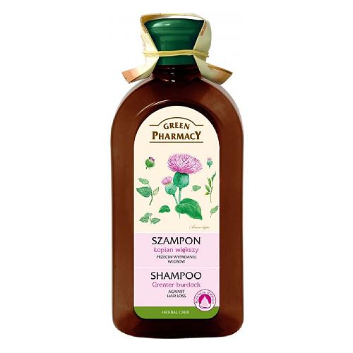 Miniaturka artykułu - GREEN PHARMACY Szampon przeciw wypadaniu włos&oacute;w - 350 ml