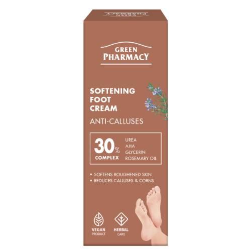 Miniaturka artykułu - Green Pharmacy Zmiękczający krem do st&oacute;p, 75 ml