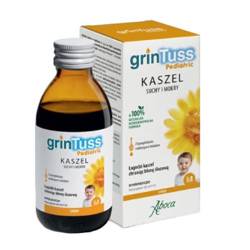Miniaturka artykułu - GrinTuss Pediatric syrop, 180g