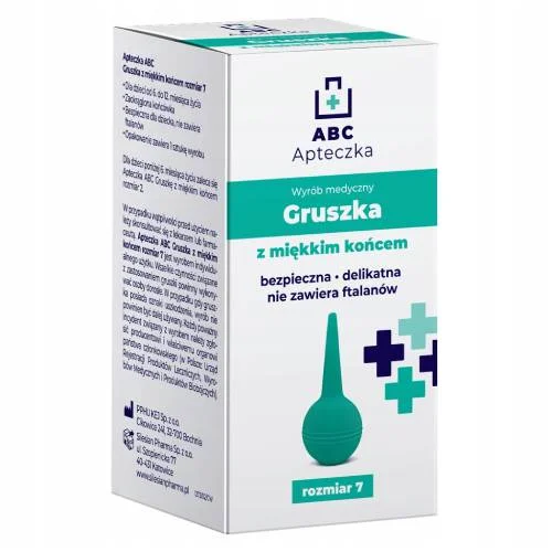 Miniaturka artykułu - Apteczka ABC Gruszka z miękkim końcem rozmiar 7