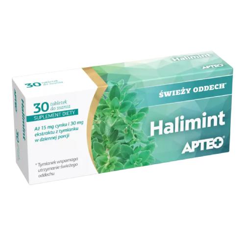Miniaturka artykułu - Halimint APTEO, 30 tabletek