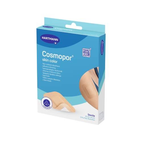 Miniaturka artykułu - Hartmann Cosmopor skin color 10cm x 8cm Opatrunek jałowy na ranę, 5 szt.