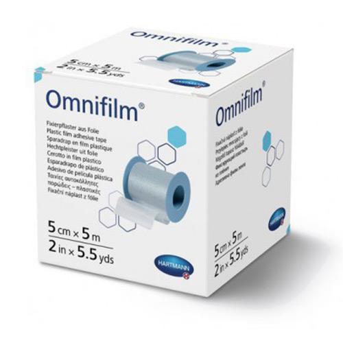 Miniaturka artykułu - HARTMANN Omnifilm Przylepiec mocujący z folii 5cmx5m- 1szt. 