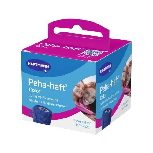 Miniaturka artykułu - Hartmann Peha-haft Color Opaska podtrzymująca 4 cm x 4 m, 1 szt.
