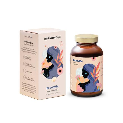 Miniaturka artykułu - Health Labs Care - BeautyMe kolagen z witaminą C, 114g