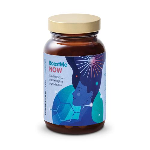 Miniaturka artykułu - Health Labs Care BoostMe Now, 60 kaps.