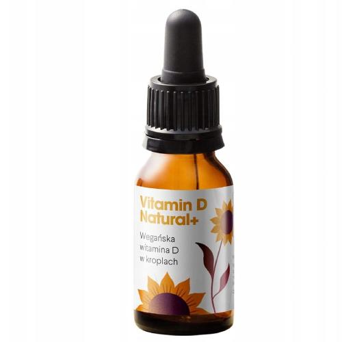 Miniaturka artykułu - Health Labs Care Vitamin D Natural+, 9,9ml (180 porcji)