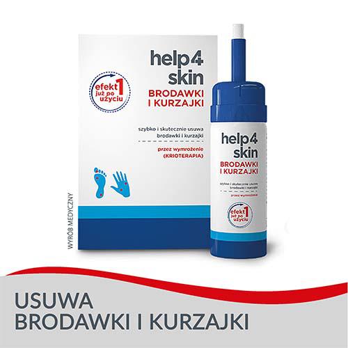 Miniaturka artykułu - Help4skin kurzajki i brodawki - 50 ml