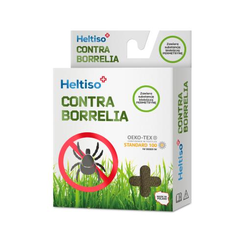Miniaturka artykułu - Heltiso Contra Borrelia Skarpety męskie 39/42, 1 para