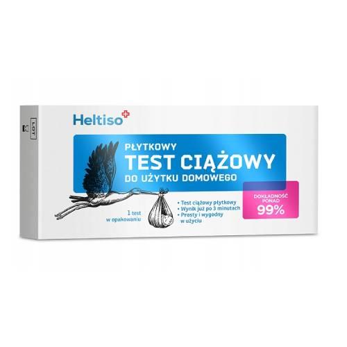 Miniaturka artykułu - HELTISO Test ciążowy kasetowy, 1szt.