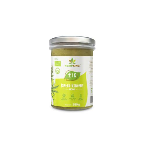 Miniaturka artykułu - HEMPKING BIO Białko konopne organiczne, 250g