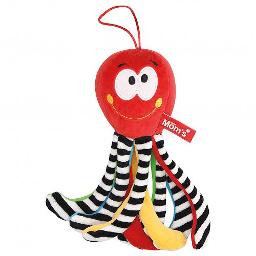 Miniaturka artykułu - HENCZ TOYS Mini ośmiornica czerwona 997 dla dzieci 0+