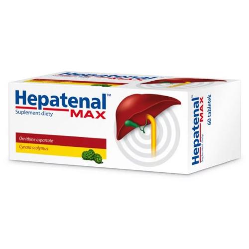 Miniaturka artykułu - HEPATENAL Max - 60 tabletek