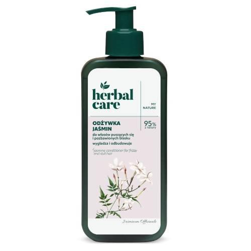 Miniaturka artykułu - Herbal Care Jaśmin Odżywka do włos&oacute;w puszących się i pozbawionych blasku, 200 ml