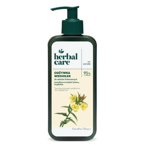 Miniaturka artykułu - Herbal Care Wiesiołek Odżywka do włos&oacute;w farbowanych z olejem z wiesiołka, 200 ml