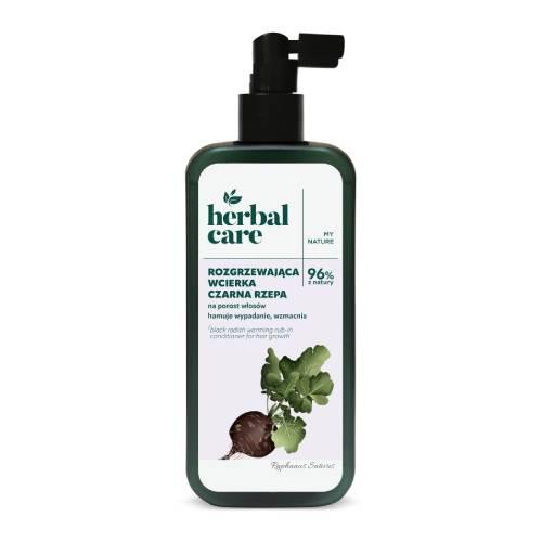 Miniaturka artykułu - Herbal Care Rozgrzewająca wcierka na porost włos&oacute;w czarna rzepa, 200 ml