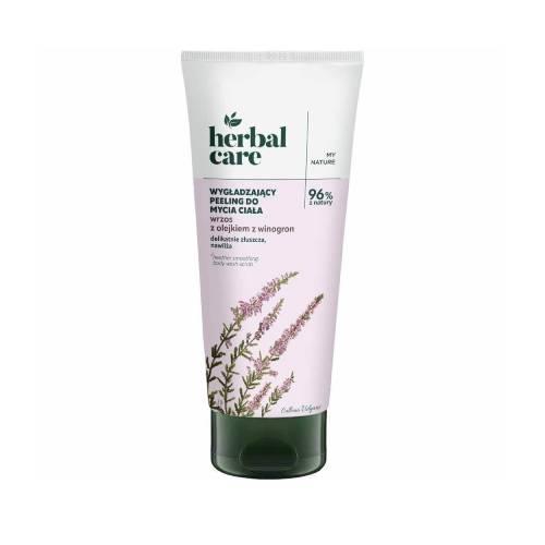 Miniaturka artykułu - Farmona Herbal Care Wygładzający peeling do mycia ciała Wrzos, 200 ml