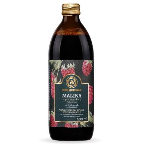 Miniaturka artykułu - Herbal Monasterium Sok z Malin - 500ml
