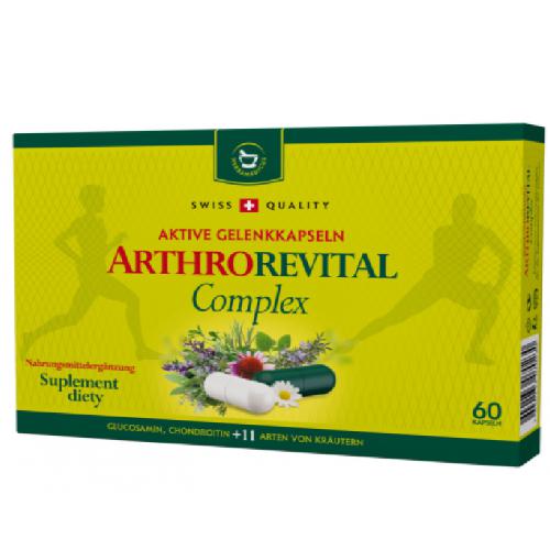 Miniaturka artykułu - ARTHROREVITAL COMPLEX, 60 kapsułek HERBAMEDICUS 