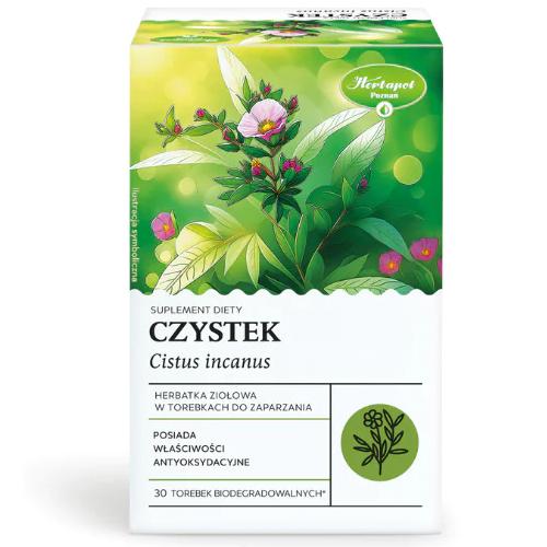 Miniaturka artykułu - HERBAPOL Czystek Herbatka ziołowa, 30 szt.